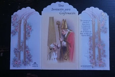 Confirmacion Confirmation Pop-Up Invitation, Girl, 12-Count Spanish - Image 1 of 4