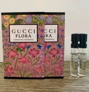 Gucci Flora Gorgeous Gardenia EDP for Women Spray sample size 1.5 ml-2 SAMPLES - Picture 1 of 3