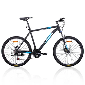 Trinx MTB Mens Mountain Bike 26 inch Shimano Gear 21-Speed [Colour: Matt Black - Picture 1 of 2