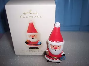 Hallmark Andenken "Cookies & Cocoa for Santa" 2008 Ornament ~ NEU IM KARTON - Bild 1 von 8