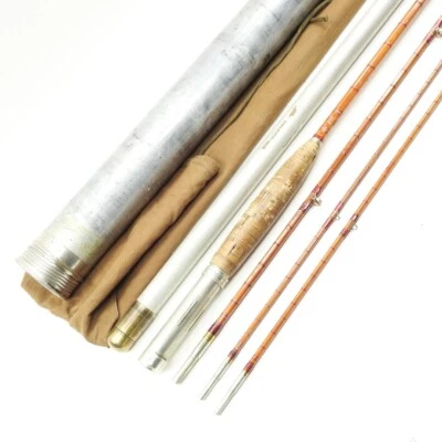 F.E. Caña de bambú especial Thomas. 9’. Con tubo, calcetín y tubo de punta. Foto 1 de 4