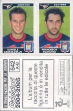 PANINI FOOTBALLERS 2004-05 - Figure - sticker N.542 *NEW