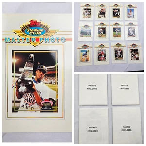 (4) 1993 Stadium Club Jack Murphy Master Photos AS Set 12 5x7 Original Packaging - Picture 1 of 12