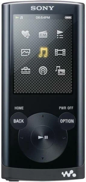 Sony Walkman Series 8GB Video MP3 Player - Black (NWZ-E354/BM) - Image 1 of 1