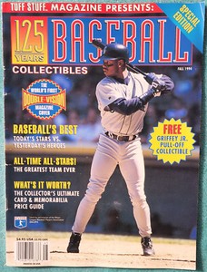 Tuff Stuff Magazine's 125 Years Of Baseball Collectibles 1994 Complete Issue 