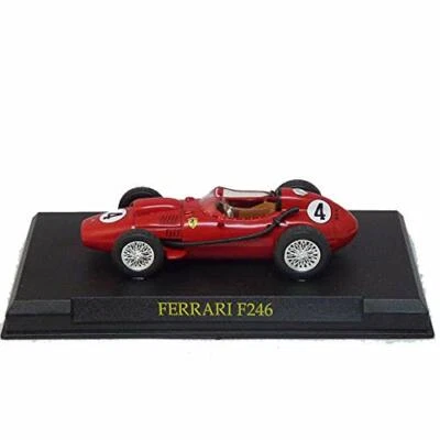 Die Cast Modellino Auto Ferrari F246 n. 4 - Scala 1:43 - Rosso Ferrari 0070 - Immagine 1 di 2