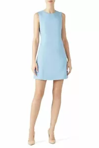 365 $ Neu mit Etikett Theory Helaina klassischer Anzug blau Stream Kleid Größe 0 - Bild 1 von 12