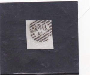 PORTUGAL SCARCE ALBINO D.LUIS 25 R.(1862-64) Cancel # 137 ABRANTES Nice & Sound - Picture 1 of 2