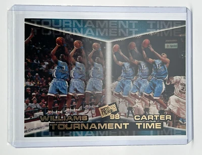 Press Pass 1998 Shammond Williams/Vince Carter North Carolina Tar Heels #41  Foto 1 de 2