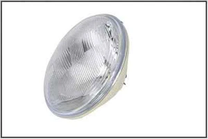 Land Rover Range 87-95 Defender 90 Front Head Lamp Light Sealed Beam 7" STC1210  - Picture 1 of 2