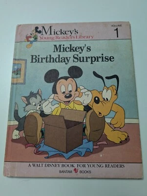 Mickey's Young Reader Library Book Hardcover Mickey's Birthday Surprise Vol 1 - Image 1 of 4