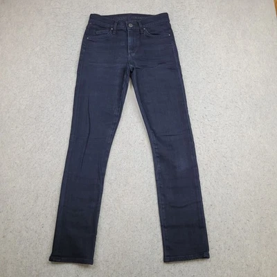 Pantalones de mezclilla ajustados Citizens of Humanity para mujer 24 negros elásticos 26x28 ligeros Foto 1 de 4