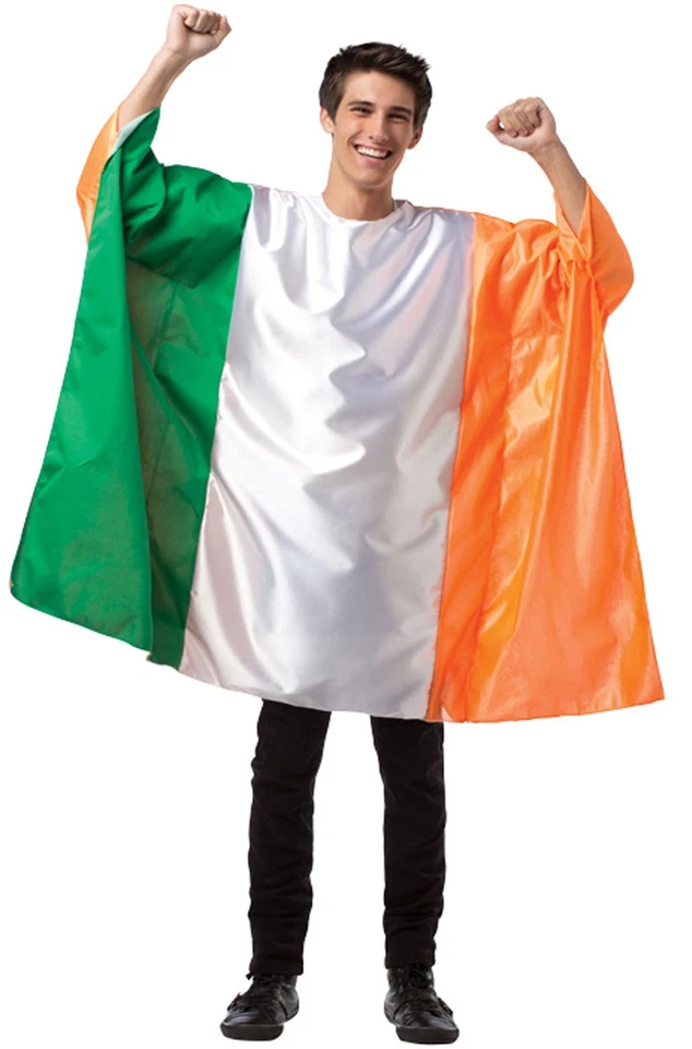 Nuevo disfraz túnica bandera país Irlanda adulto Foto 1 de 1
