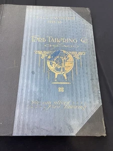 Antique Ford Tailoring 1915-1916 Autumn/Winter CollectionMens Tailor Sample Book - Picture 1 of 24