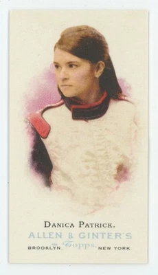 Danica Patrick 2006 Topps Allen & Ginter Mini RC A #305 - Image 1 of 2