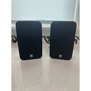 Boston Acoustics MCS 100 Pair Satellite Speakers Black Tested Great Condition - Picture 1 of 3
