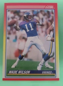 1990 Score - Wade Wilson #250 - Minnesota Vikings  - Picture 1 of 2