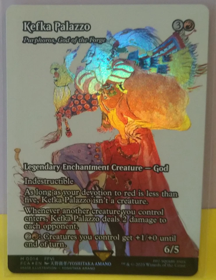 MTG - Final Fantasy - Kefka Palazzo *Borderless Foil* - Bild 1 von 1