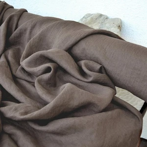 Midnight Blue Linen Fabric by the Yard – Premium Quality | Soft, Breathable - Picture 1 of 59