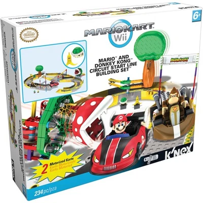 K'nex Mario & donkey Kong Circuit Wii Start Line Building Set, Knex 234 Piece - Image 1 of 3