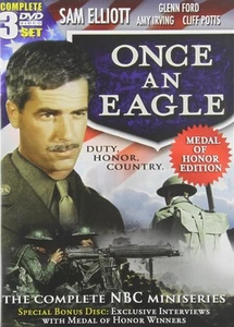 Once an Eagle (DVD) Glenn Ford James Cromwell Cliff Potts Amy Irving Sam Elliott - Foto 1 di 3