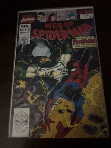 Web of Spider-Man Annual #6 (Marvel Comics 1990) Vf - Picture 1 of 6