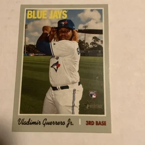 Vladimir Guerrero Jr. 2019 Tarjeta de novato - Topps Heritage High #- #504 Blue Jays - Imagen 1 de 2