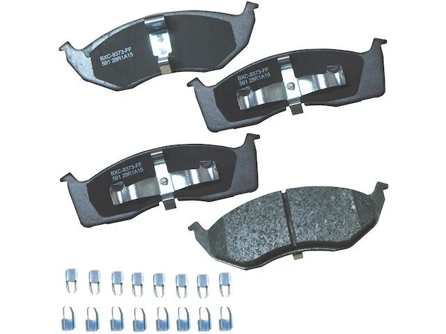 Conjunto de pastilhas de freio dianteiro para 2000 Chrysler Grand Voyager YV566NT - Imagem 1 de 1