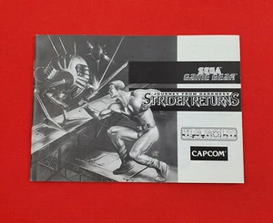 Notice - Manuel Sega Game Gear Originale Strider Returns très bon état - Imagen 1 de 4