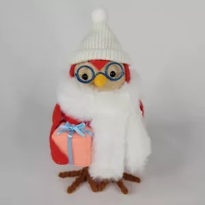 2023 Target Red Bird Ginger Christmas Present Holiday Wondershop Glasses Scarf - Picture 1 of 12