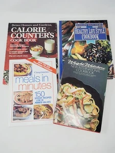 4 Healthy Cooking Weight Watchers And Better Homes And Gardens Cookbooks Lot - Picture 1 of 17