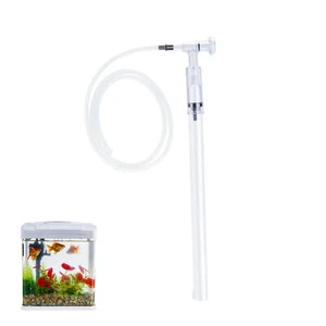 Aquarium Fish Tank Siphon Pump Vacuum Gravel Water Change Filter Cleaner Pipe - Picture 1 of 7