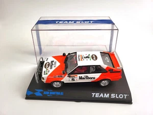 SLOT CAR TEAMSLOT AUDI QUATTRO A1 MARLBORO 1:32 OTTIME CONDIZIONI - Foto 1 di 2