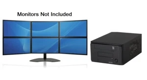 Computadora Intel Core i7 Mini Trading PC doble triple seis cuatro HDMI multipantalla - Imagen 1 de 11