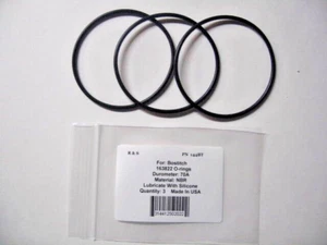 3 Compatible Bostitch 163822 O-Rings / R&S 144BT / NBR Material - Picture 1 of 2