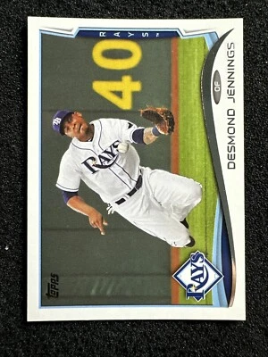 DESMOND JENNINGS #582 2014 Topps Baseball QTY Tampa Bay Rays - Image 1 of 2