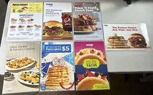 Menge (7) Sammlerstücke nicht mehr produziert IHOP authentische Restaurant Menüs - Bild 1 von 9