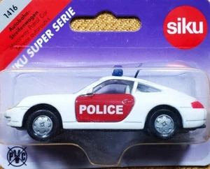 Siku 1416 Porsche 911 Police Car 1/64 Scale Die-cast New MIB - Picture 1 of 1