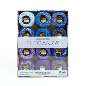 Wonderfil Eleganza™ Thread Pack - Celestial - 12 Balls of Variegated Thread - Picture 1 of 6