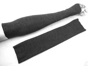 o Audrey Hepburn 42 fein, weich und zart Jersey Stulpen Anthrazit, 1 Paar - Bild 1 von 10