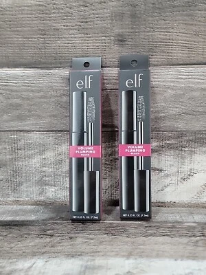 E.L.F.  Volume Plumping Black Mascara #81415 Pack Of 2 New - Image 1 of 4
