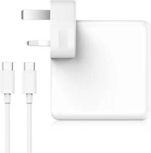 Cargador Adaptador de Corriente USB-C 61W para Apple MacBook Air 13" A1708 (M1, 2020-2016) - Imagen 1 de 15
