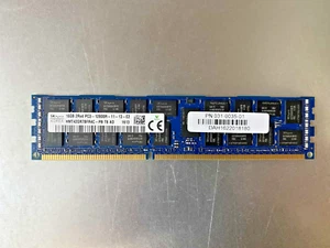 16GB Hynix HMT42GR7BFR4C-PB T8 AD 16GB DDR3 1600MHz PC3-12800R ECC Server RAM  - Bild 1 von 2