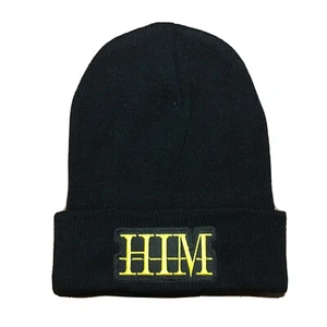 HIM Beanie Rock Band Hat Winter Skull Cap Metal Bam Gift - Picture 1 of 1
