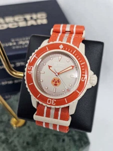 BLANCPAIN x SWATCH SCUBA FIFTY FATHOMS Arctic Ocean - IN HAND ✈ QUICK SHIP - Bild 1 von 9