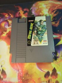 Metal Gear (Nintendo Entertainment System NES 1988) Cart Only Tested Clean Label