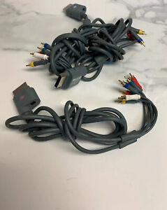 Used OEM Official Microsoft XBox 360 Component HD High Definition AV Cable