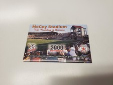 JS15 Pawtucket Red Sox 2000 Minor Baseball Pocket Schedule - Dunkin' Donuts