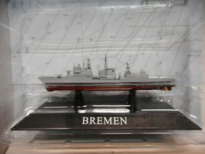 FRAGATA WARSHIP F207 BREMEN 1979-2014 1:1250 ATLAS De AGOSTINI n33 - Foto 1 di 2
