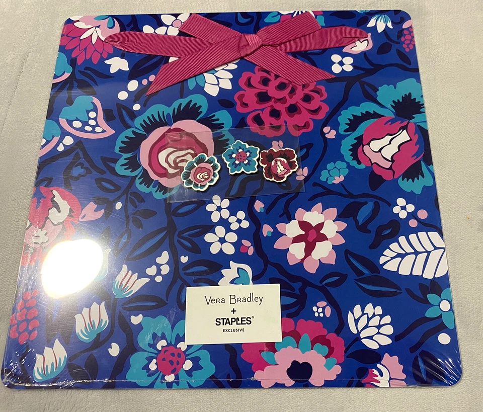 NWT Vera Bradley Magnet Memo Board - Floral￼ Flower Leaves Bow - Image 1 of 2